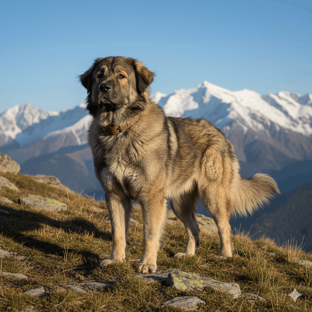 Hund in den Bergen Hunderasse Owtscharka – Eine Übersicht