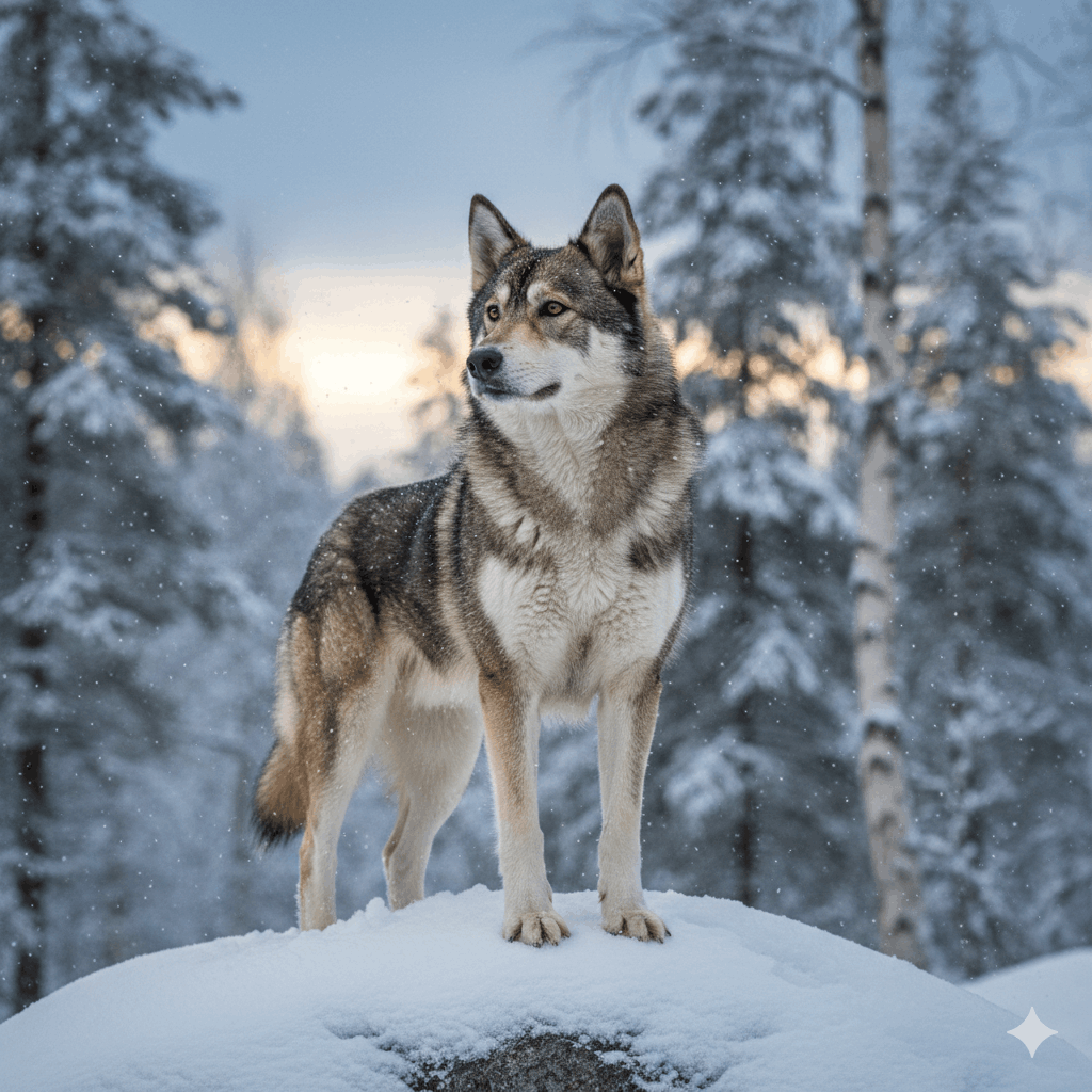 Laika Hunderasse im Wald Laika – Ein Überblick über die vielseitige Hunderasse