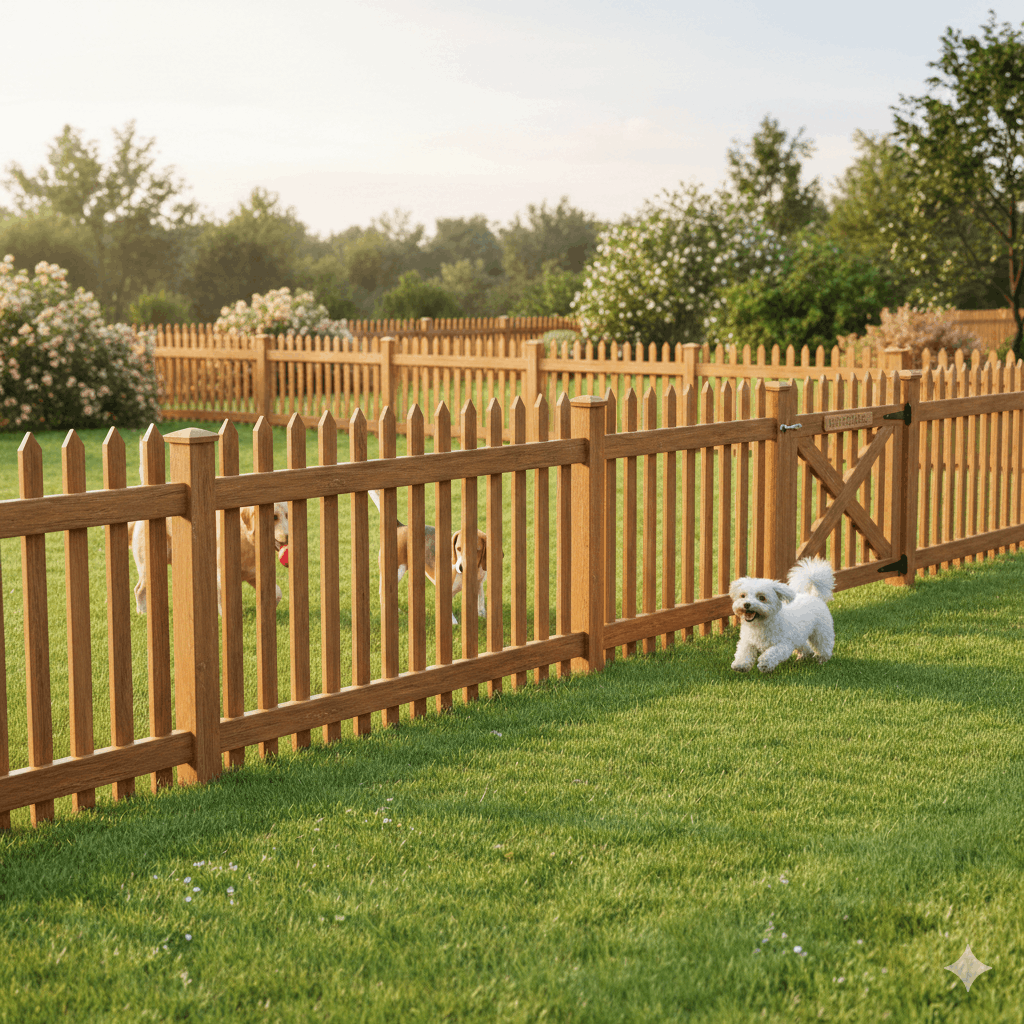 Hundezaun – Diese Zaunarten kommen in Frage